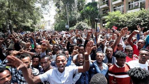 احتجاجات إثيوبيا
