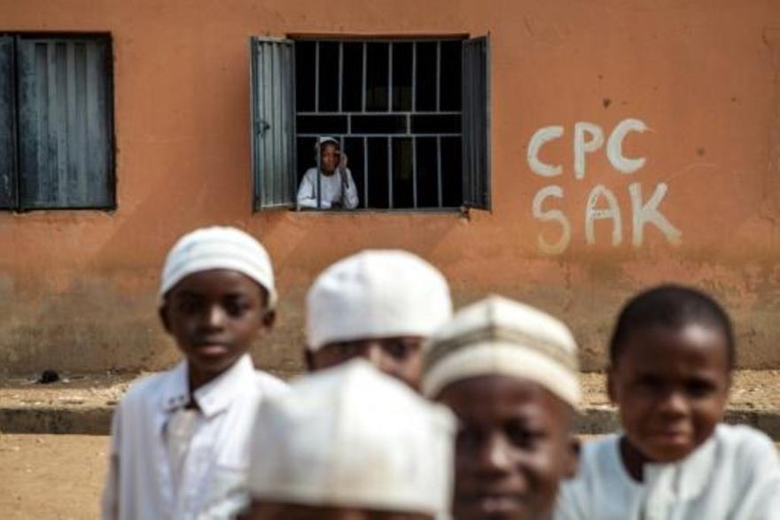 تلاميذ في مدرسة لتعليم القرآن في كادونا بشمال نيجي