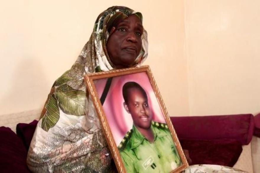 السودانية فتحية كمبال في منزلها في الخرطوم في 27 ت