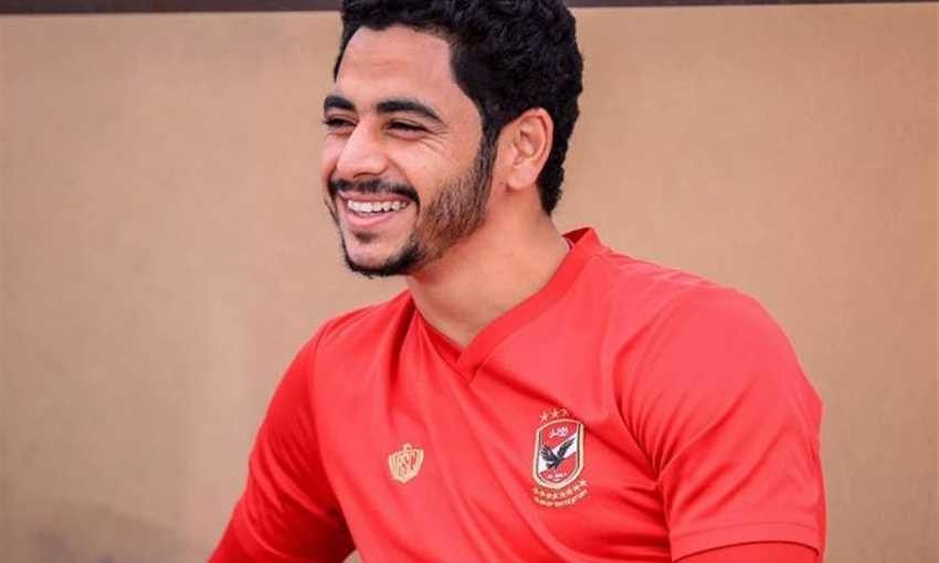 محمود الجزار لاعب الأهلي