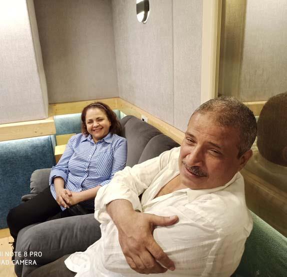 حنان ماضي وحسن رياض