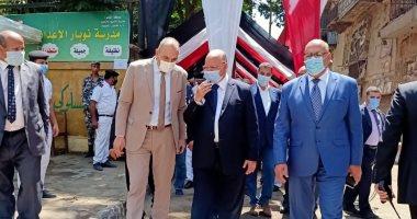 محافظ القاهرة يتفقد لجان الانتخابات