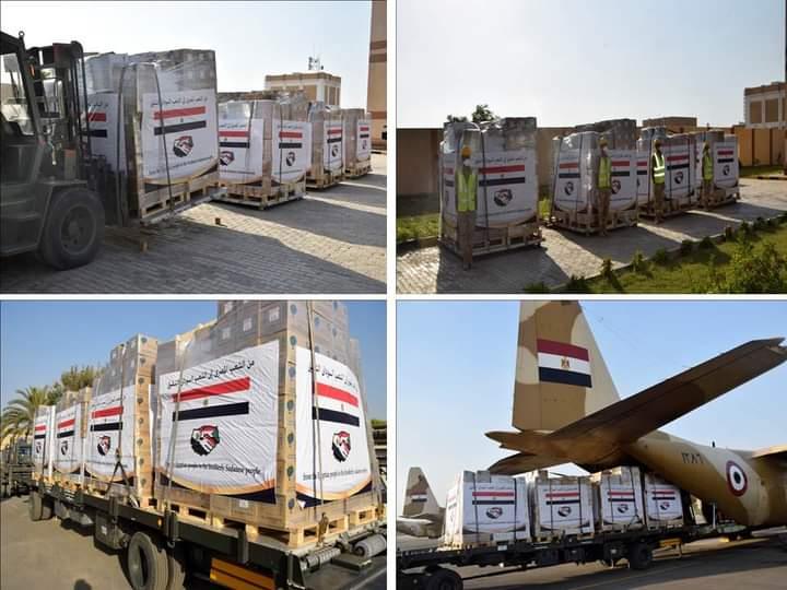  مصر تواصل إرسال المساعدات العاجلة لمتضرري السيول 