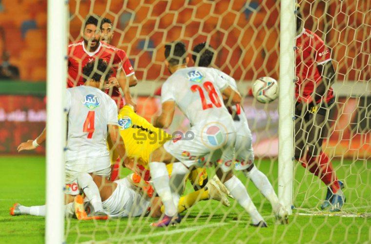 صورة من جانب مباراة الأهلي والزمالك