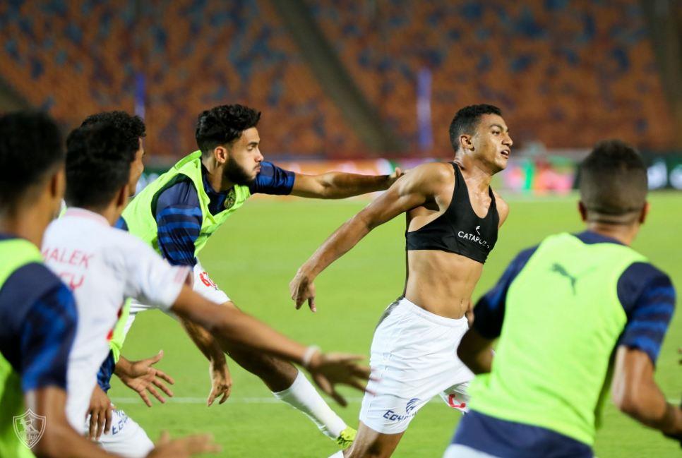 مصطفى محمد مهاجم الزمالك