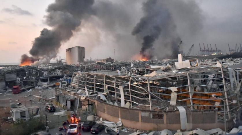 انفجار مرفأ بيروت- أرشيفية