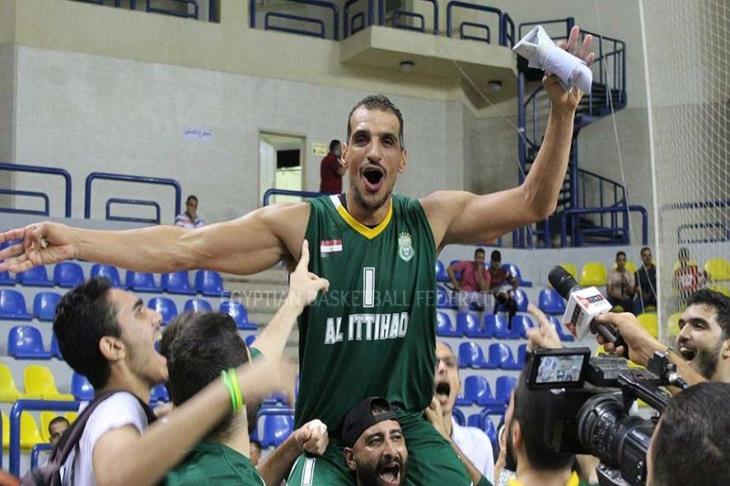 أحمد إسماعيل لاعب السلة بالاتحاد السكندري