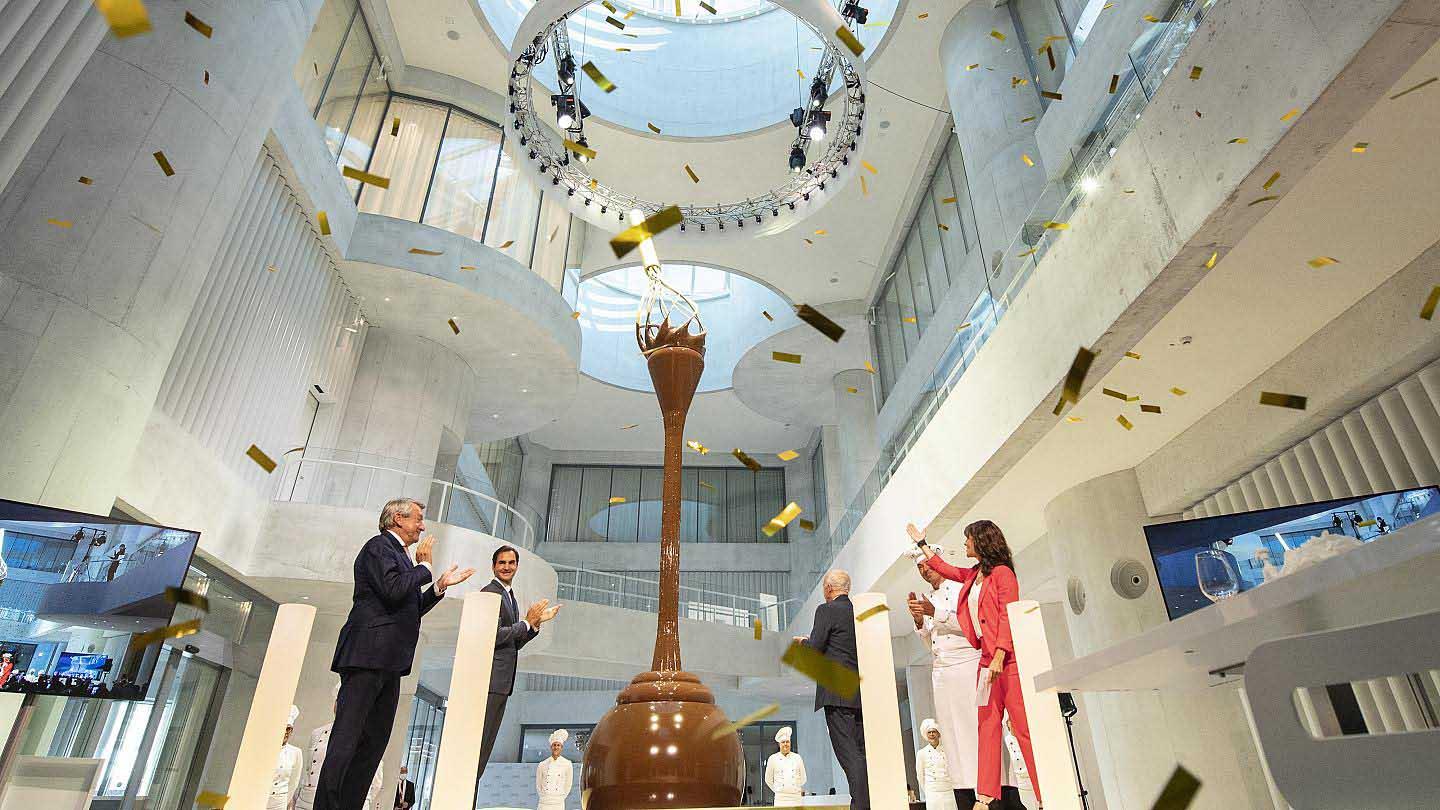 متحف جديد للشوكولاتة في سويسرا.