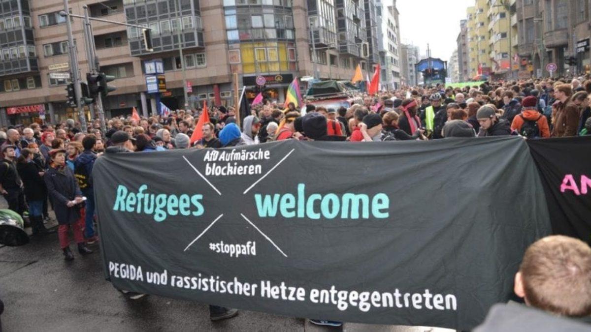 مظاهرات في ألمانيا للمطالبة بالسماح باستقبال لاجئي