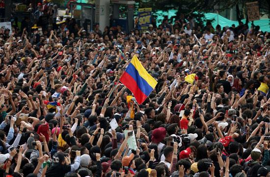 مظاهرات جديدة في كولومبيا