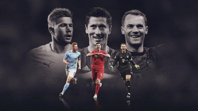 الثلاثي المرشح لجائزة أفضل لاعب في أوروبا