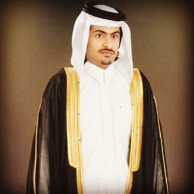 الشيخ سعود خليفة آل ثاني وهو أحد أفراد الأسرة الحا