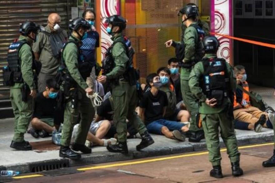 مواجهات الشرطة مع متظاهرين في هونغ كونغ
