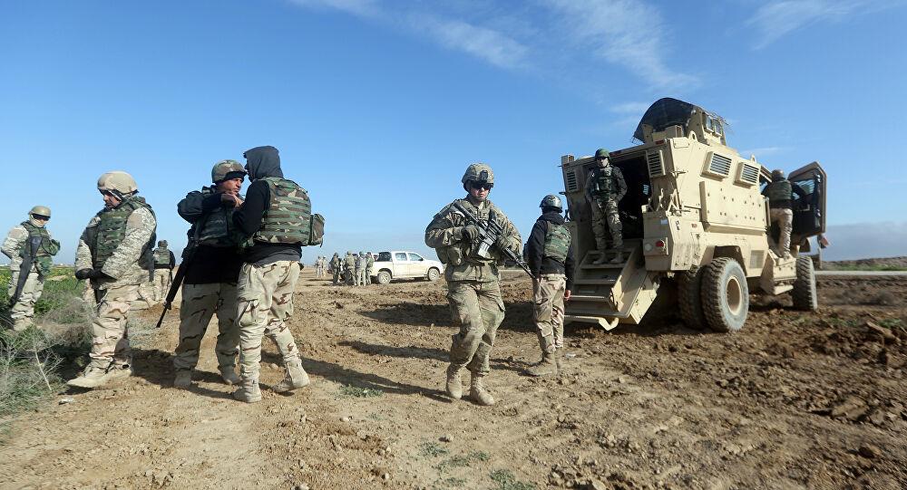 استهداف رتل لنقل المعدات للتحالف الدولي في العراق
