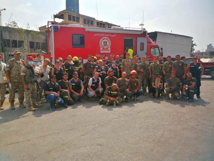 رجال الدفاع المدني في لبنان