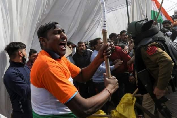 احتجاجات الهند