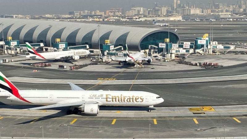 مطار دبي من أنشط المطارات في العالم