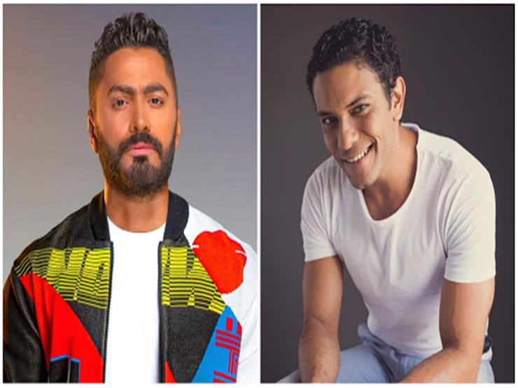 تامر حسني وآسر ياسين