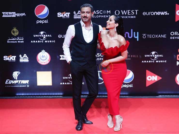 محمد فراج وزوجته