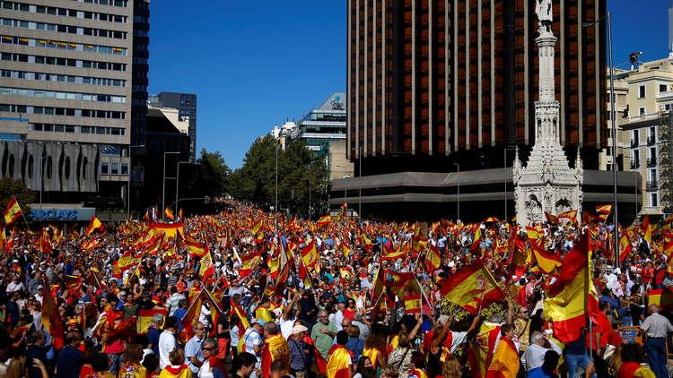 مظاهرات  إسبانيا