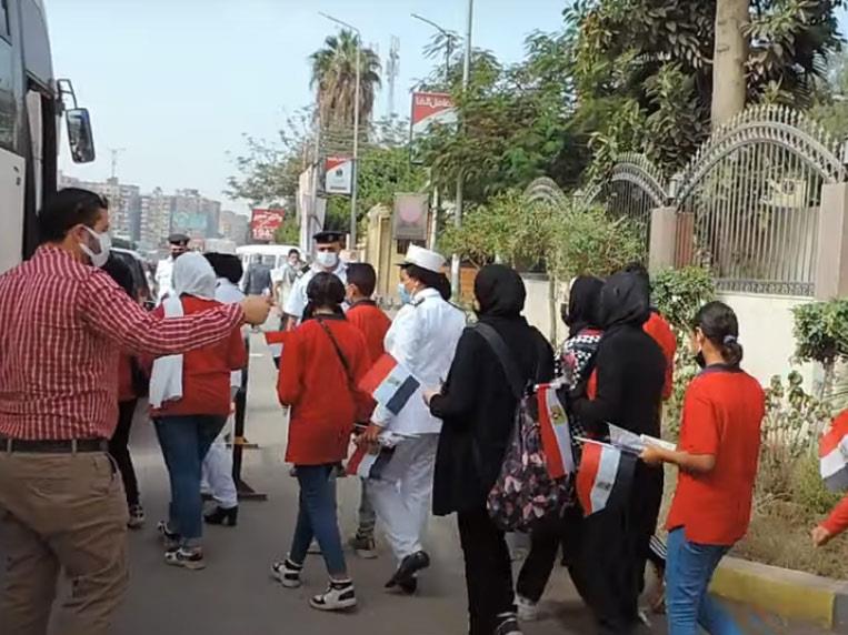 زيارة طلاب المدارس لبعض الجهات الشرطية