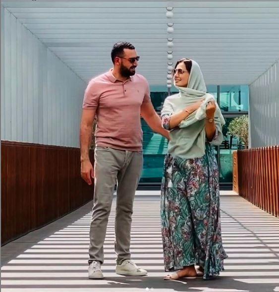 معز مسعود مع حلا شيحة