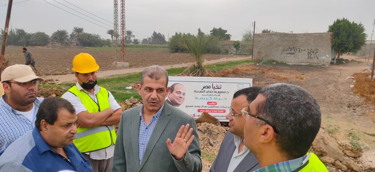  المهندس محمد عبد الجليل رئيس شركة مياه الشرب والص