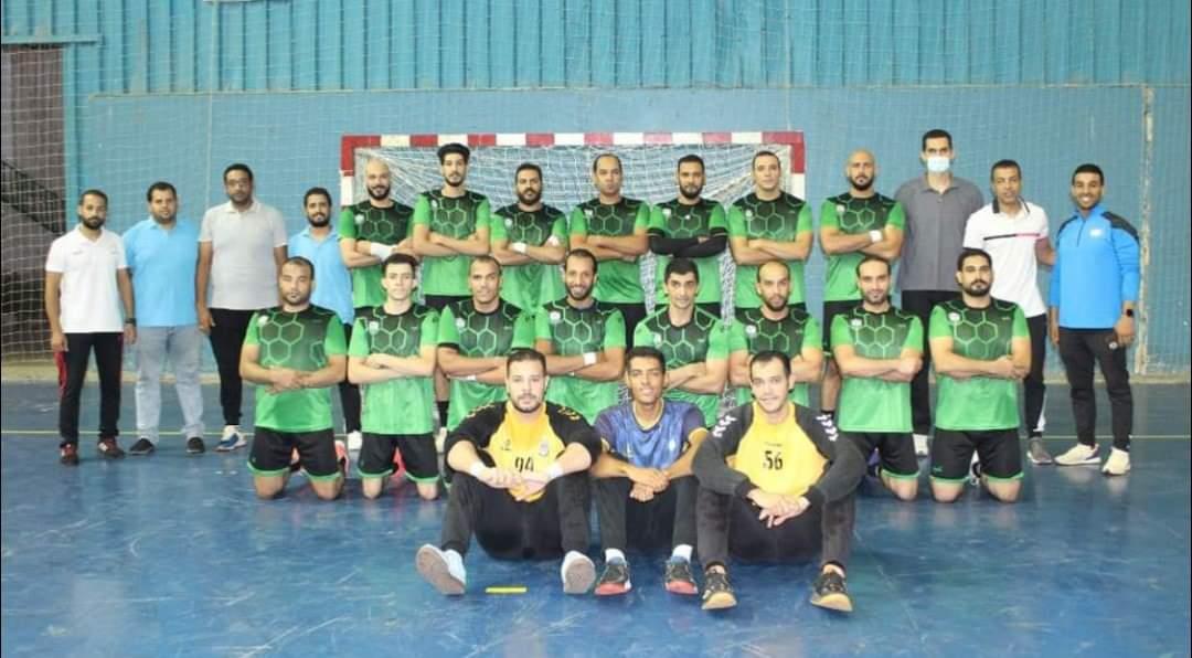 الفريق الأول لكرة اليد بنادي المنيا الرياضي