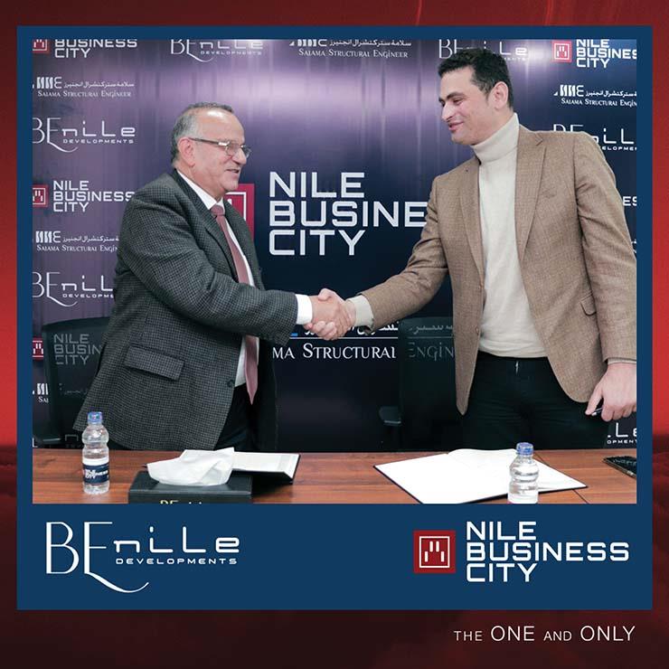 النيل للإنشاءات تتعاقد مع الدكتور أسعد سلامة