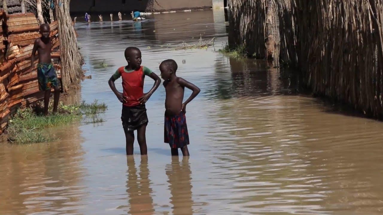 فيضانات في جنوب السودان 