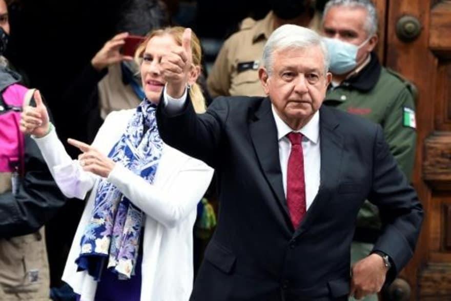 الرئيس المكسيكي وزوجته