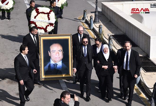 جنازة المطرب الكبير صباح فخري