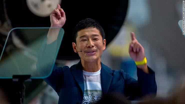 يوساكو مايزاوا الملياردير الياباني