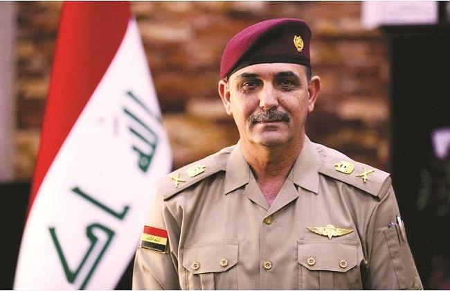 القائد العام للقوات المسلحة العراقية اللواء يحيى ر