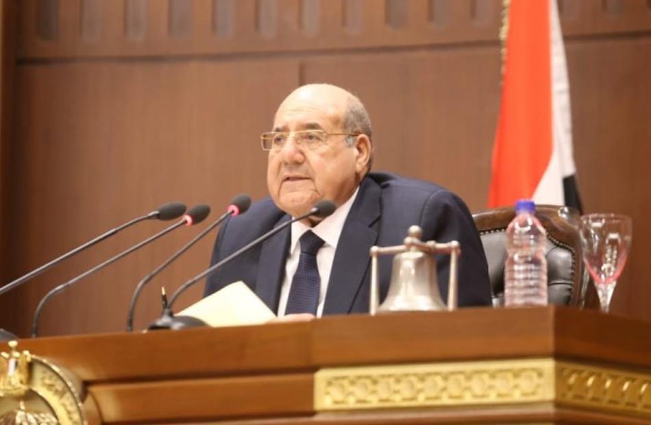 المستشار عبدالوهاب عبدالرزاق ، رئيس مجلس الشيوخ