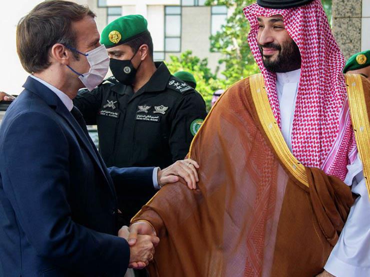 الأمير محمد بن سلمان والرئيس الفرنسي