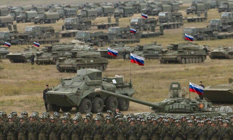 قوات روسية