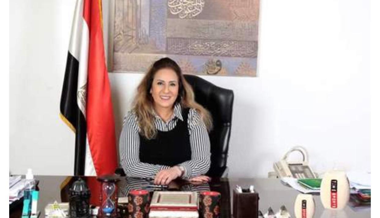 نائلة فاروق رئيسة التلفزيون المصري