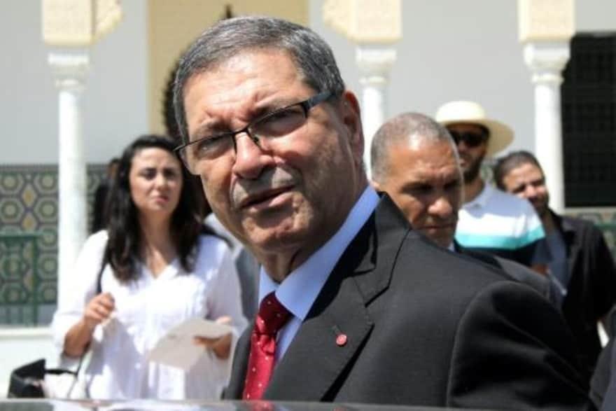 صورة من الارشيف لرئيس الحكومية التونسي السابق حبي