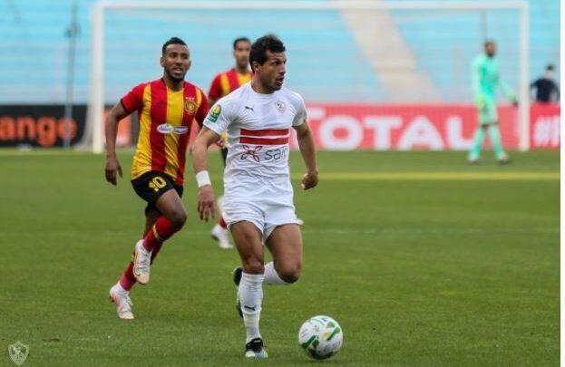 مواجهة الزمالك والترجي                            