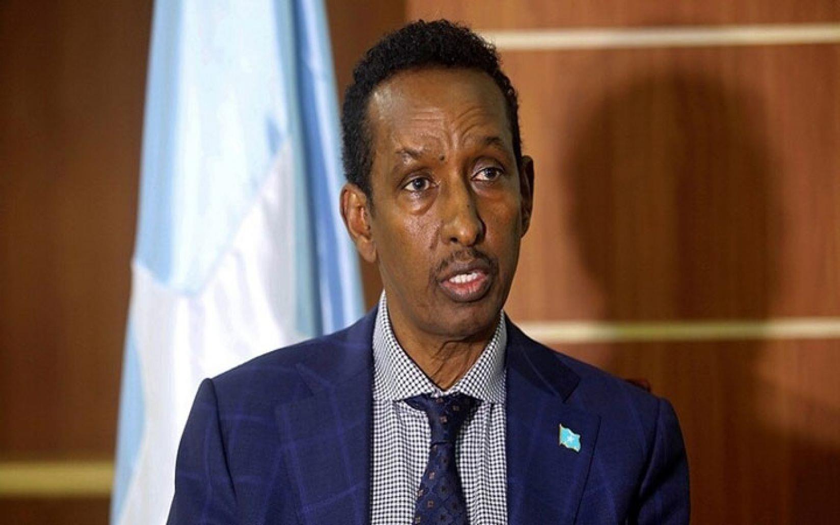 محمد عبدالرازق محمود وزير الخارجية الصومالي