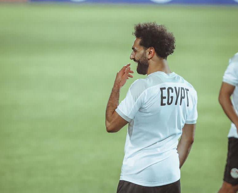 محمد صلاح في معسكر منتخب مصر