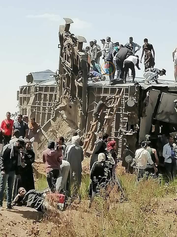 حادث قطاري سوهاج 