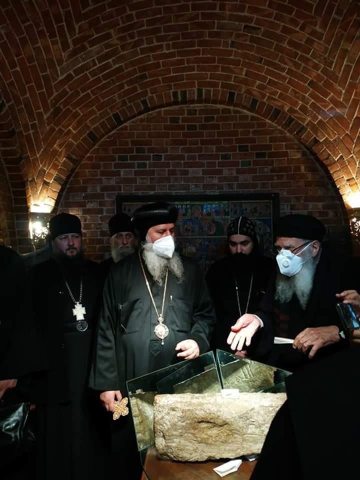 وفد رؤساء الأديرة الأوكراني يزور سخا
