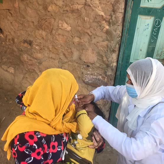 حملة تطعيمات شلل الأطفال