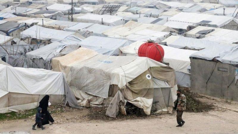 حوالي 6 ملايين سوري أصبحوا لاجئين في المخيمات ويحت