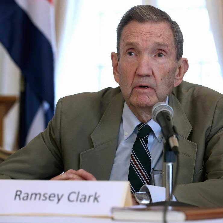 Former US attorney general Ramsey Clark has died