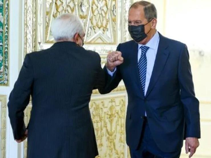  وزيرا الخارجية الروسي سيرغي لافروف والإيراني محمد