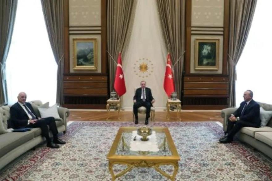 صورة نشرتها الرئاسة التركية للرئيس رجب طيب إردوغان