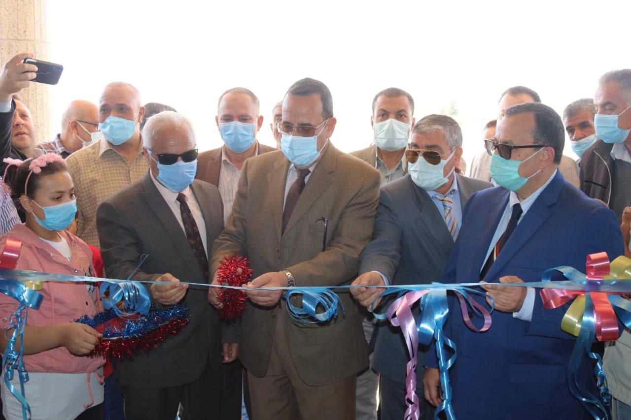افتتاح محطة تحلية مياه آبار القسيمة بوسط سيناء